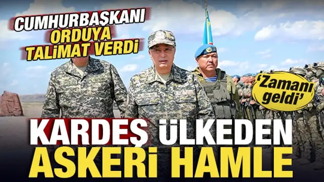 Kazakistan ordusu reformu için Tokayev’den talimat