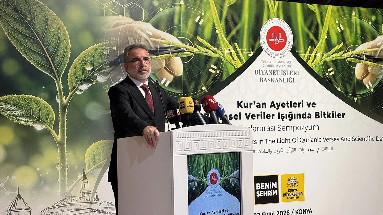 Konya’da Bitkiler Sempozyumu başladı: Bilim ve Kur’an