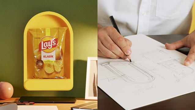 Lay’s Klasik için Selim Yuhay’dan özel sade tasarım