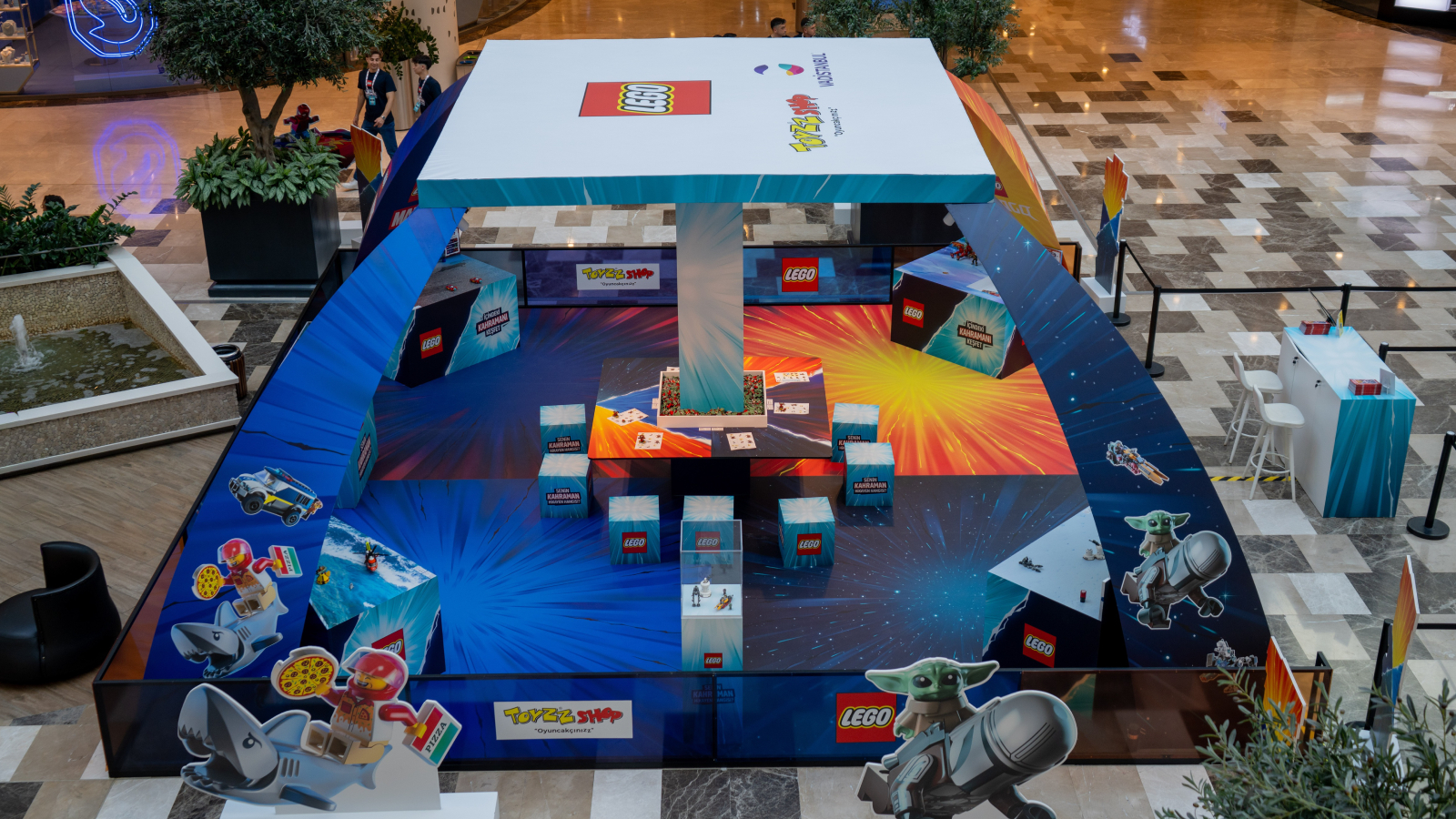 LEGO x Toyzz Shop Deneyim Alanı çocukları bekliyor