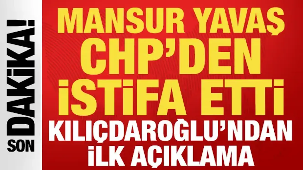 Mansur Yavaş istifa etti: Siyasi yoluna bağımsız devam