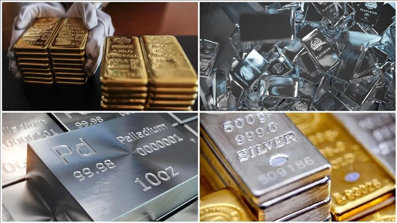 Altın, Gümüş ve Değerli Metallerde Bugün Sert Düşüş