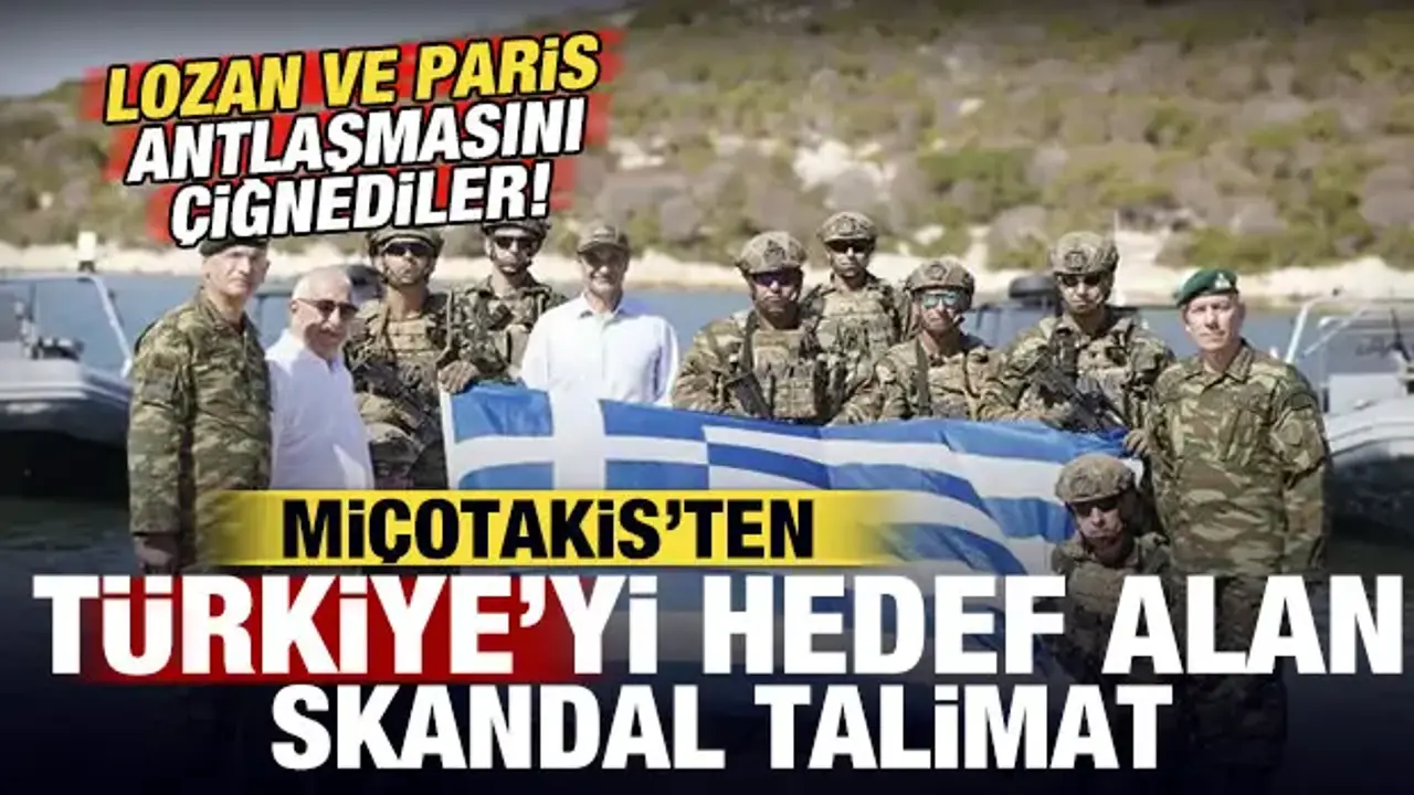 Miçotakis’in adalarda askeri tesis ziyareti tepki çekti
