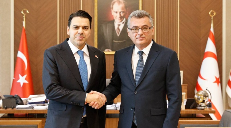 Cumhurbaşkanı Erhürman, TİKA Başkanı Eren’i kabul etti