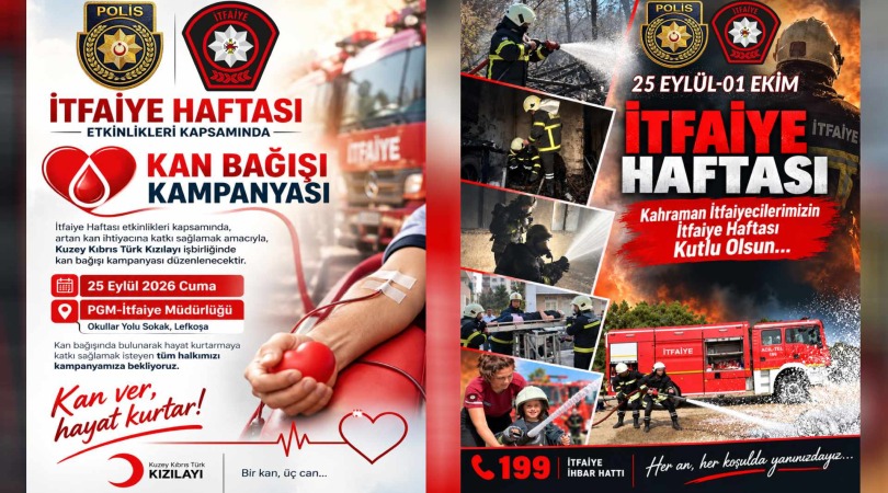 İtfaiye Haftası’nda farkındalık etkinlikleri yapılacak