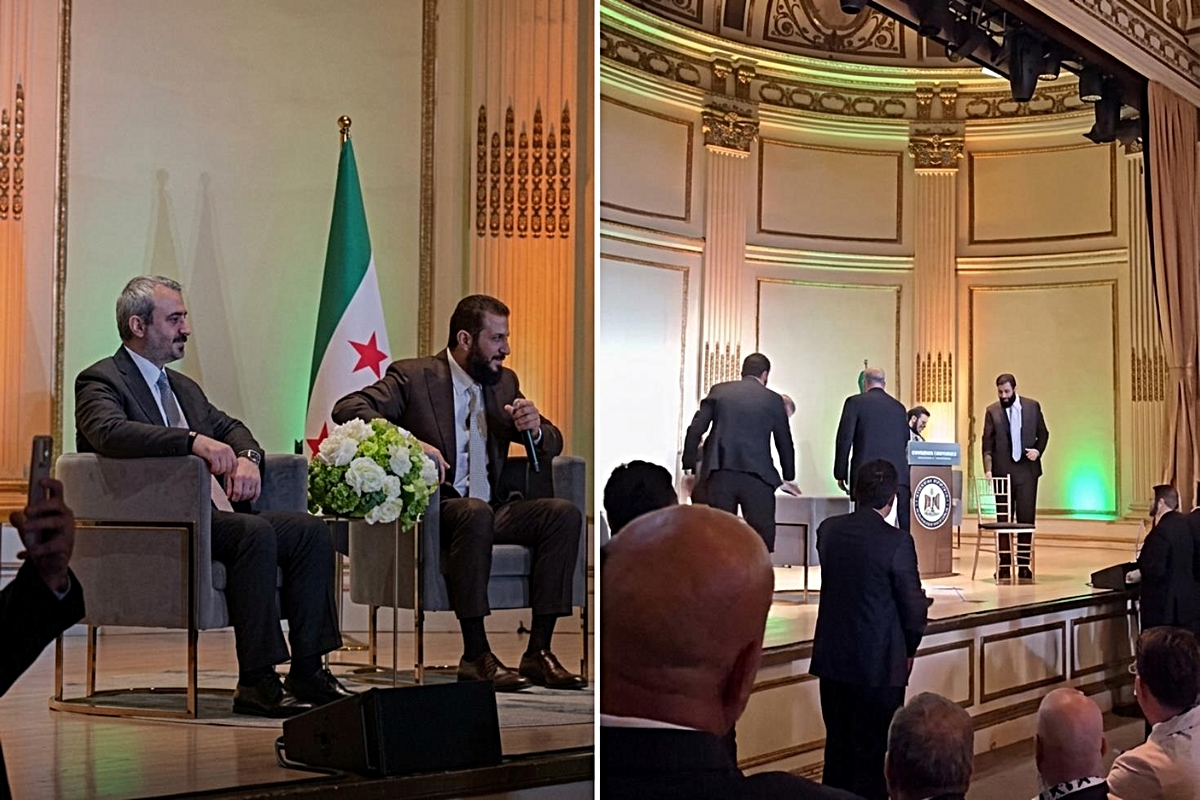 Ahmed Şara BM’de koltuk yerine sandalyeyi tercih etti