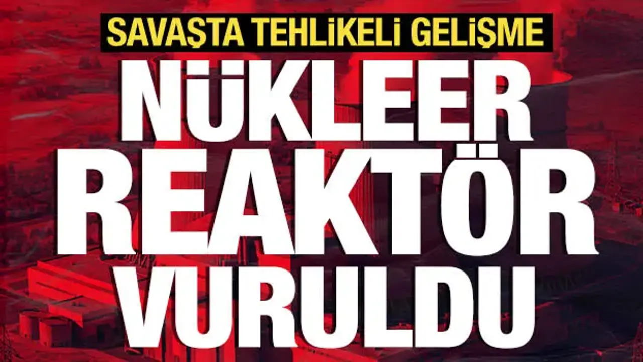 Kursk Nükleer Santrali’nde soğutma kulesi vuruldu