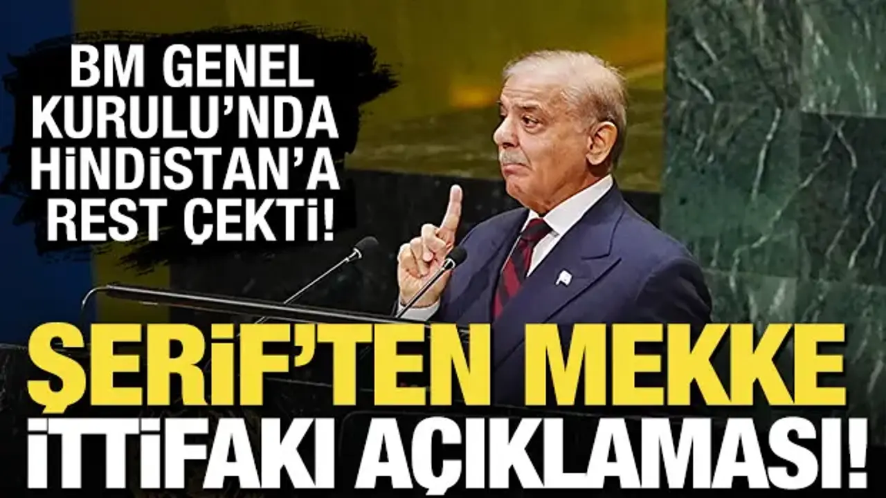 Şerif’ten Mekke İttifakı açıklaması: Hindistan’a mesaj