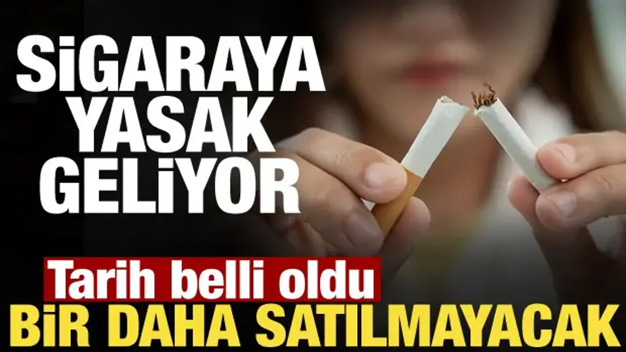 Sigara kullanımında yeni dönem: Tütün yasağı geliyor