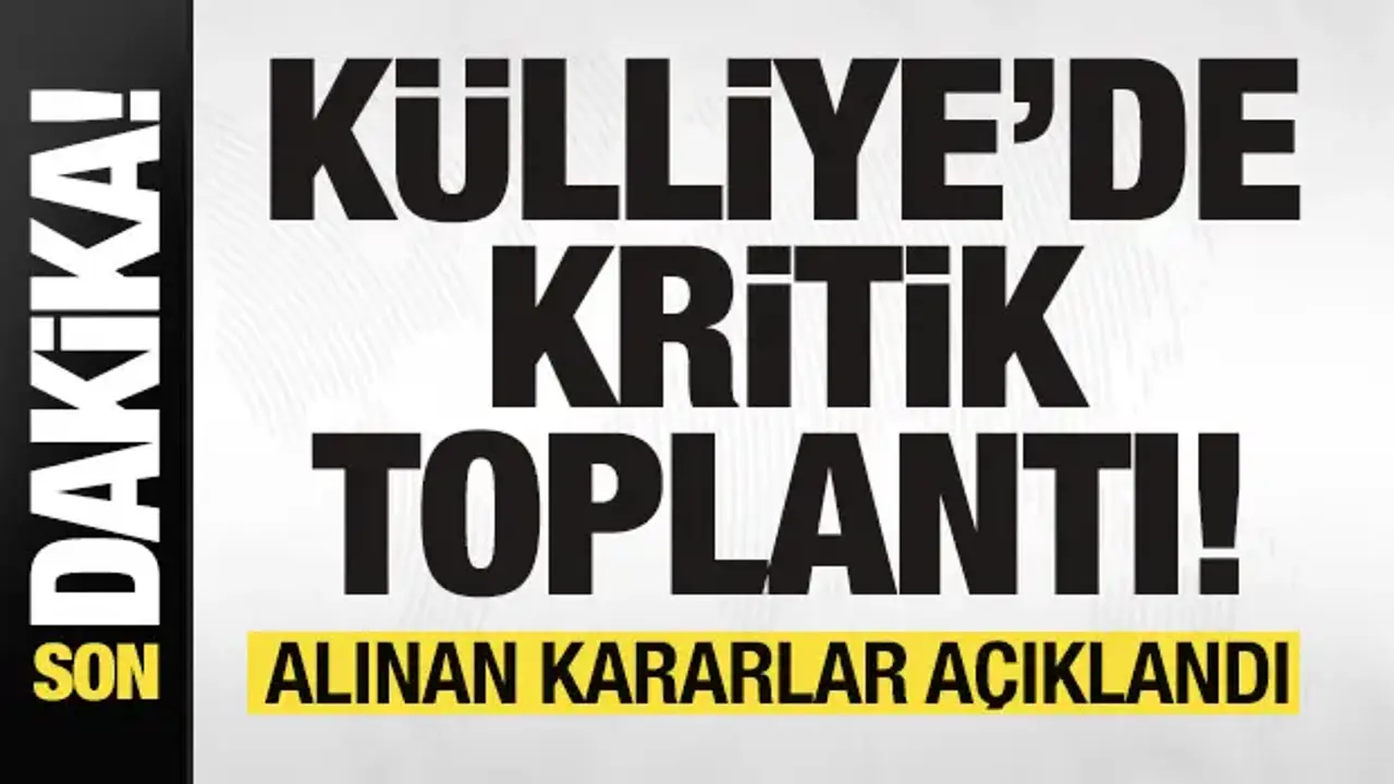 Milli Dayanışma ve Bütünleşme Koordinasyon Kurulu toplandı