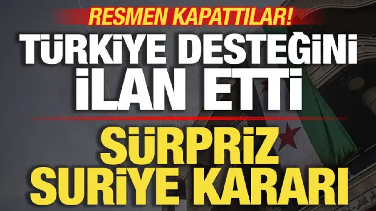 Suriye nükleer dosyası kapatıldı: Türkiye’den destek