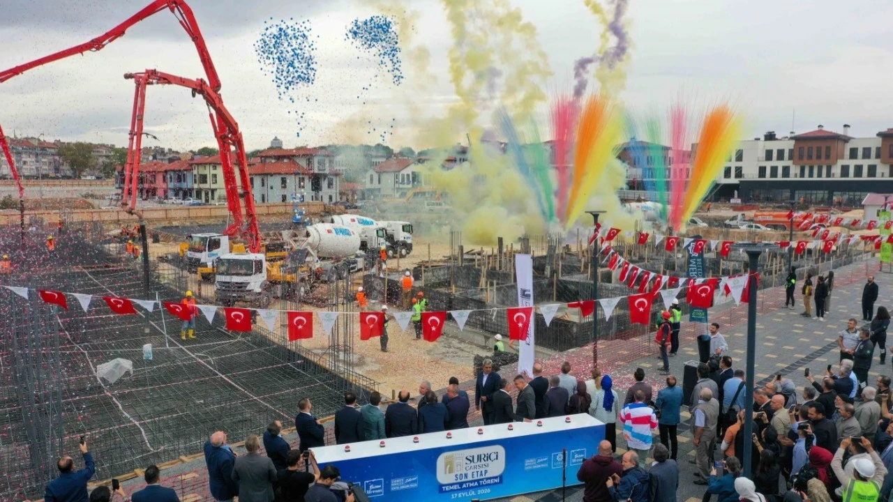 Suriçi Çarşısı 3. Etap temel atma töreniyle başladı