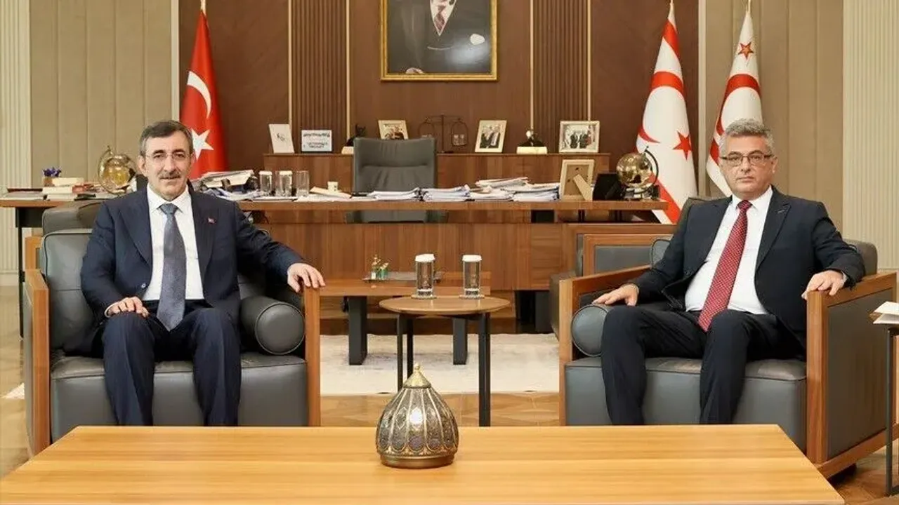 KKTC Cumhurbaşkanı Erhürman, Yılmaz’ı kabul etti