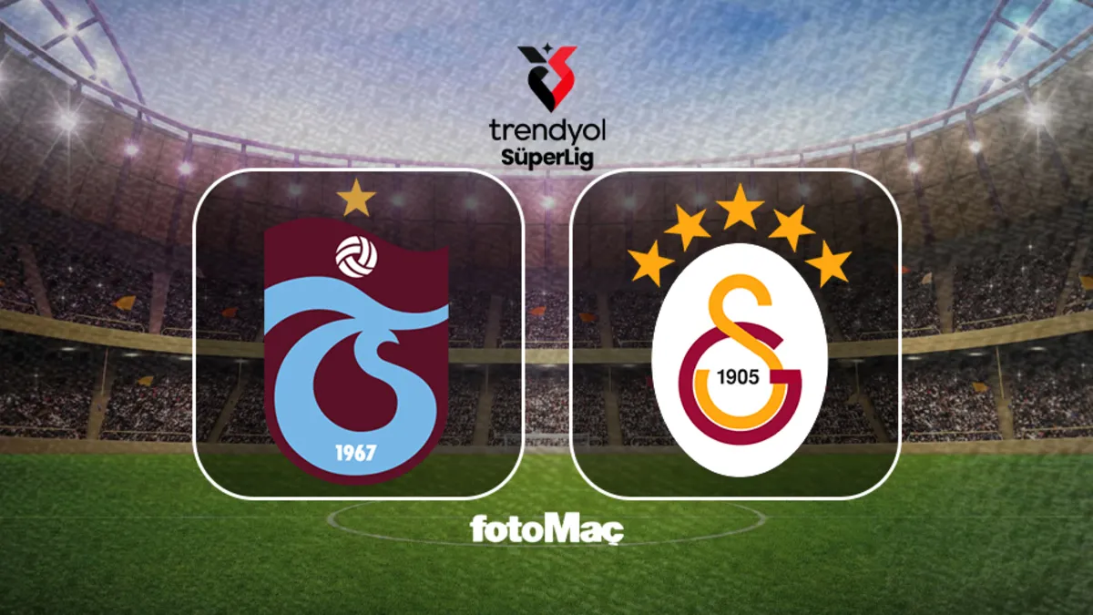Trabzonspor-Galatasaray derbisi öncesi tüm detaylar