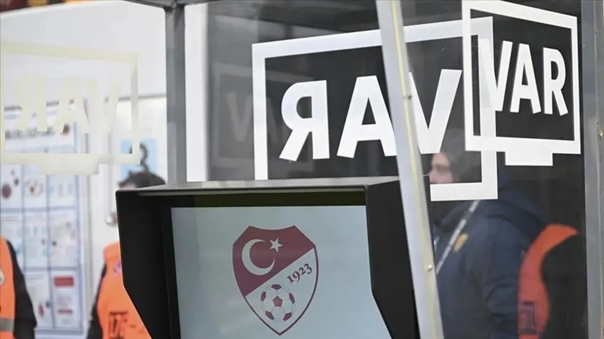 Süper Lig’de 6. haftanın VAR kayıtları açıklandı