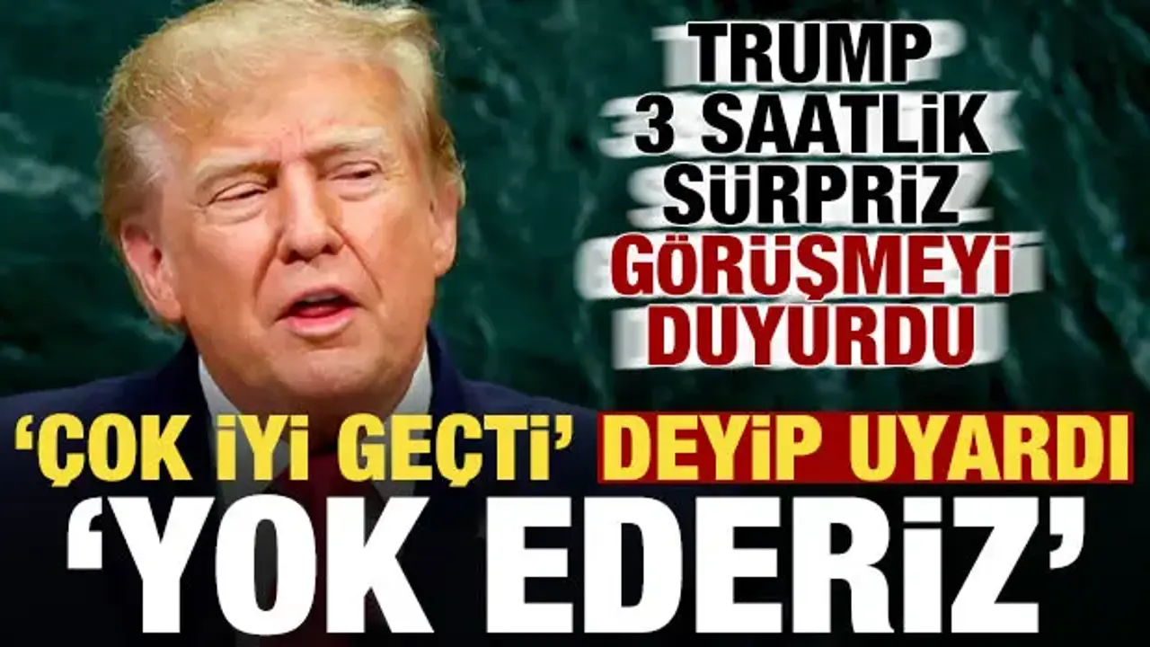 Trump, İran görüşmesini duyurdu: “Çok iyi geçti”