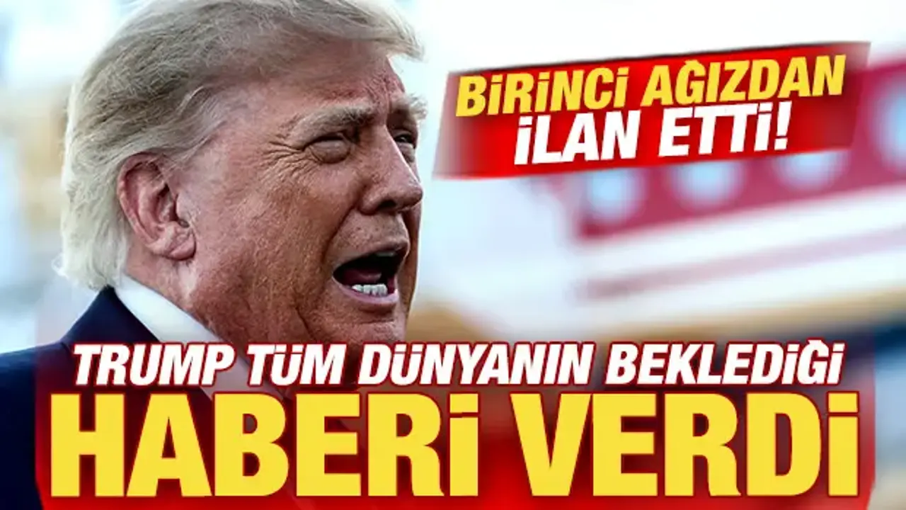Trump duyurdu: İran savaşı için sona doğru ilerliyoruz