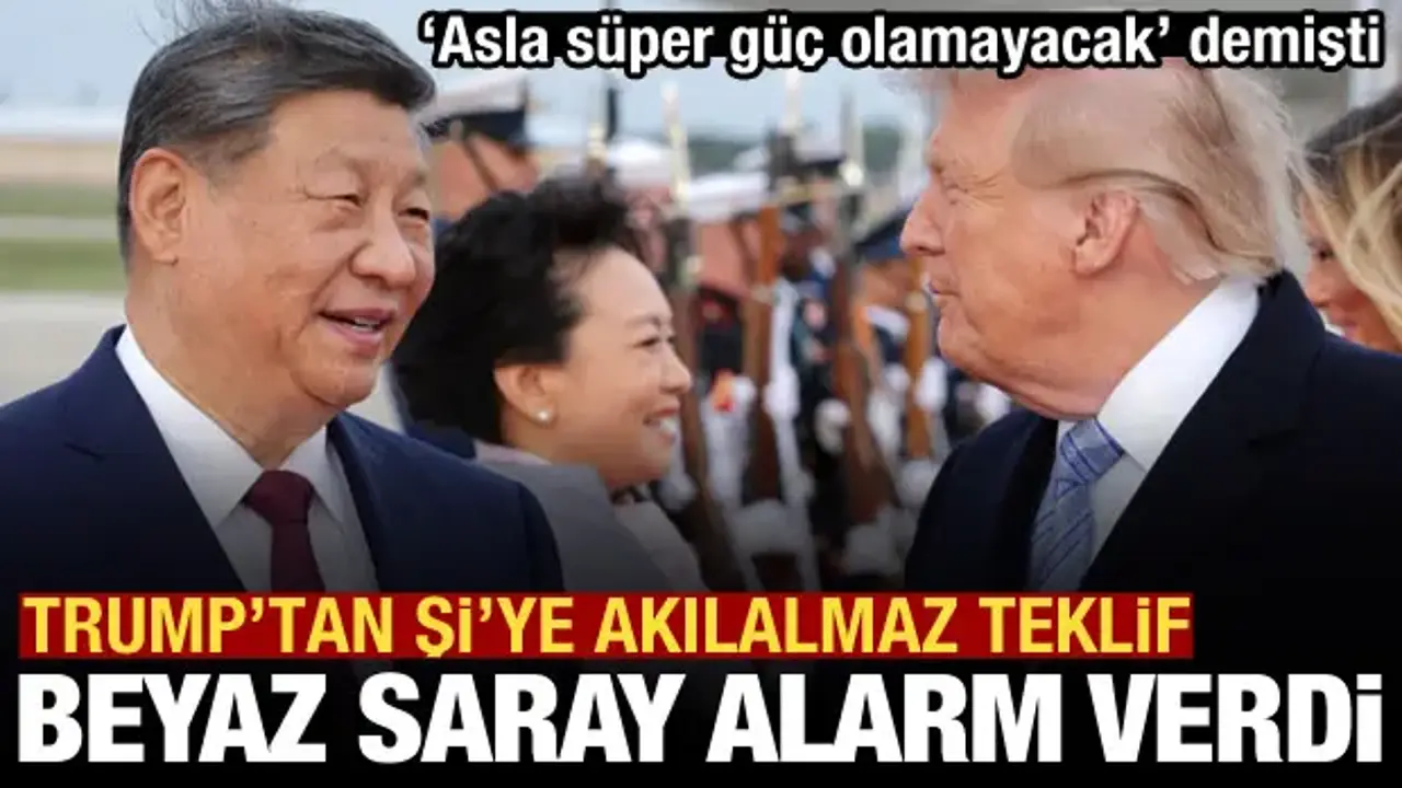 Trump’tan Şi’ye ABD silahı teklifi gündem oldu