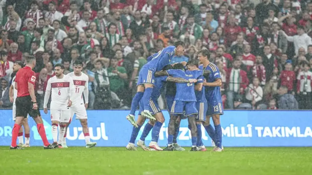A Milli Takım, İtalya karşısında 4-1 mağlup oldu