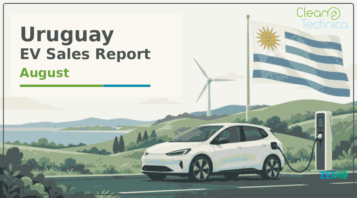 Uruguay elektrikli araç satışlarında pazar payı yüzde 56
