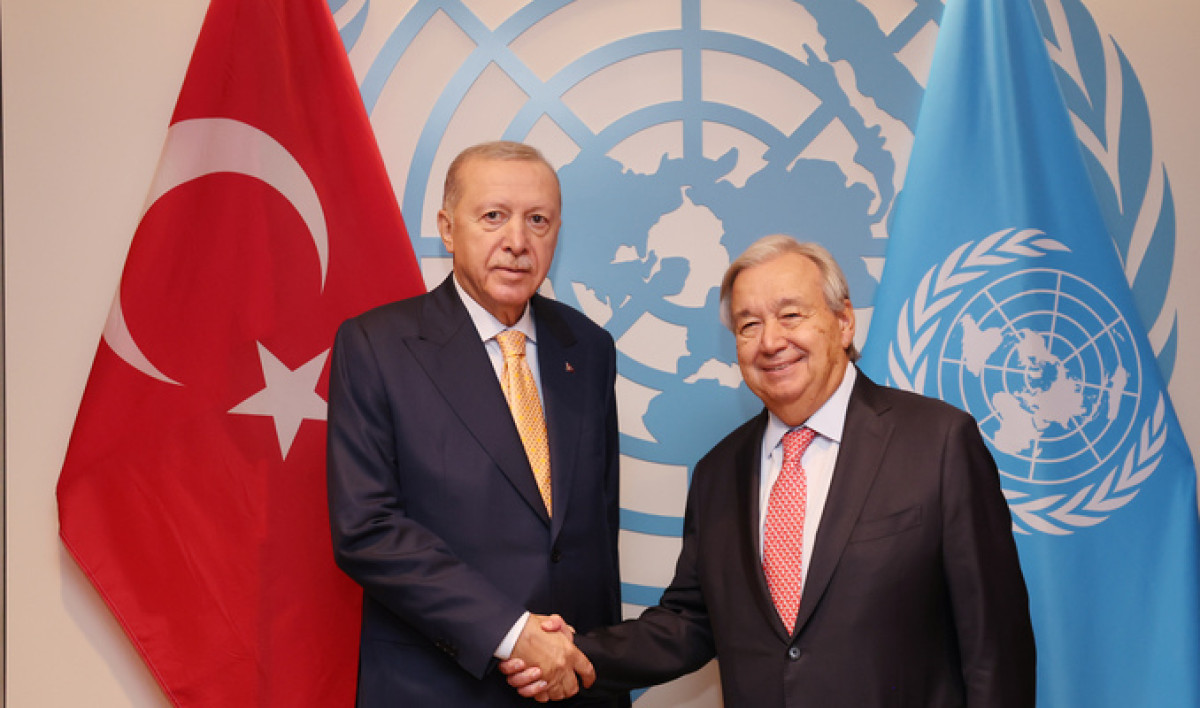 Erdoğan, BM Genel Sekreteri Guterres ile görüştü