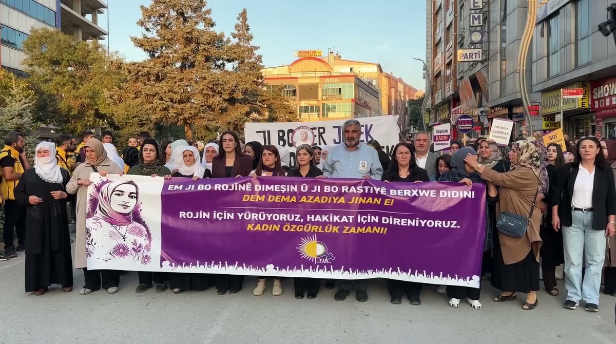 Van’da Rojin Kabaiş için adalet talebiyle yürüyüş
