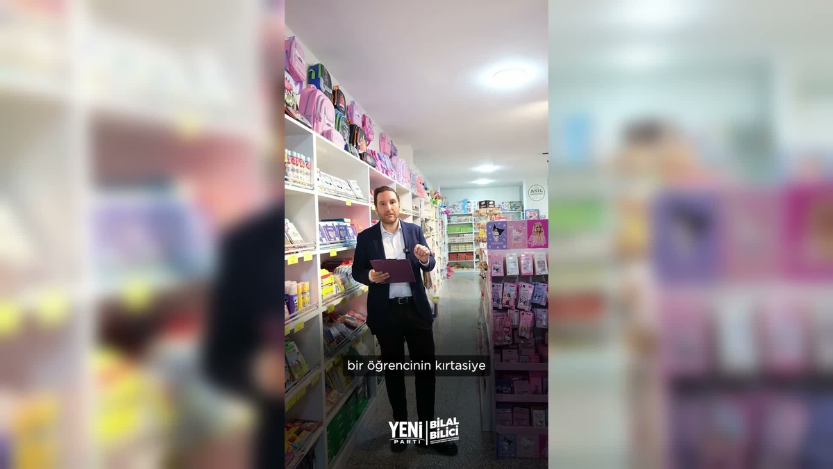 Bilici: Kırtasiye harcaması 3 bin 335 liraya ulaştı