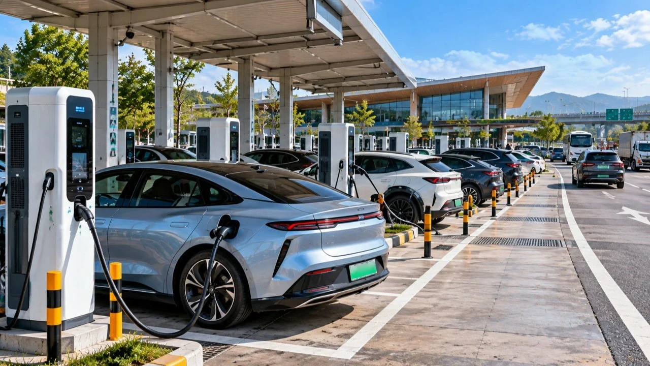 Çin’de elektrikli araçlar benzinin önüne geçiyor